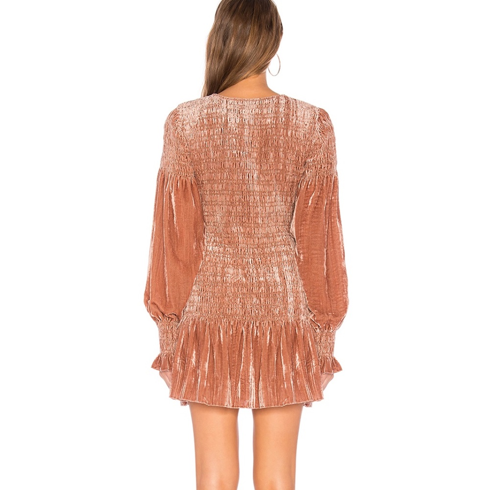 ❌SOLD❌NWT LOVESHACKFANCY Velvet Dress - Picture 7 of 14